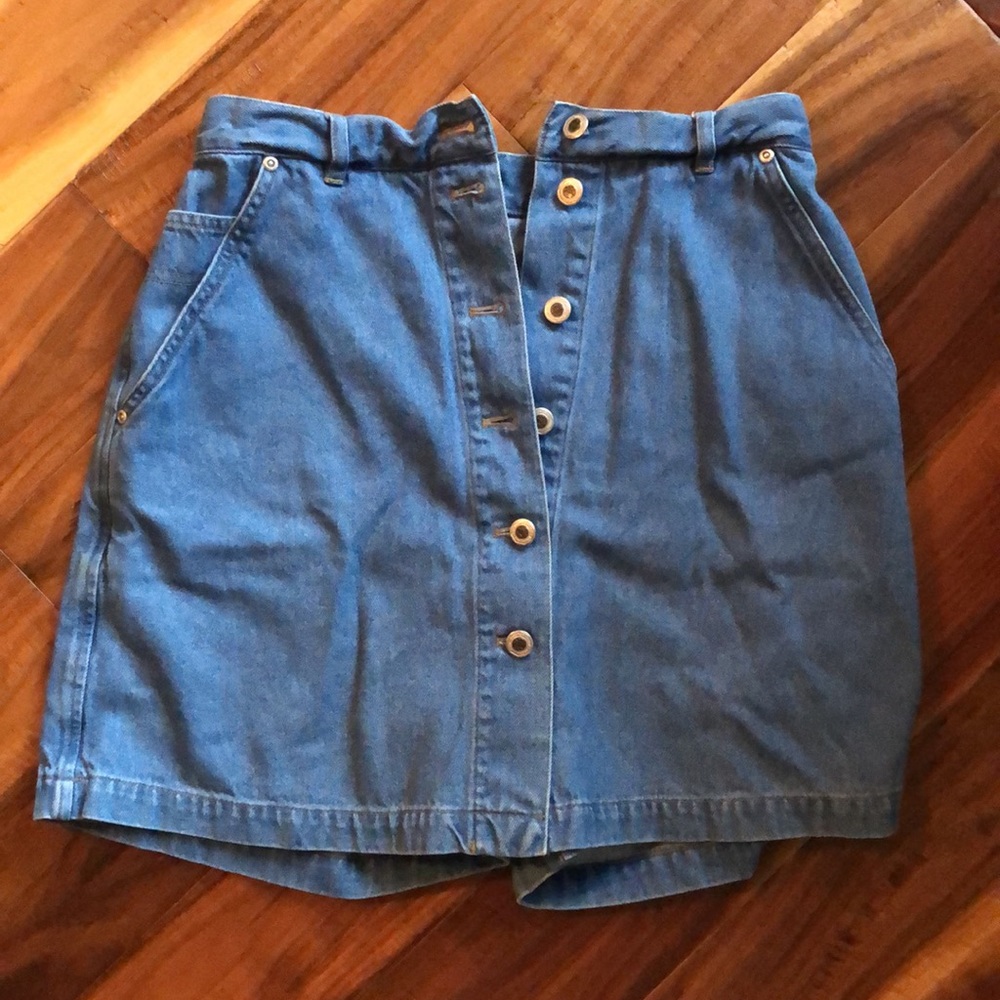 Vintage Nevada jean skirt/short